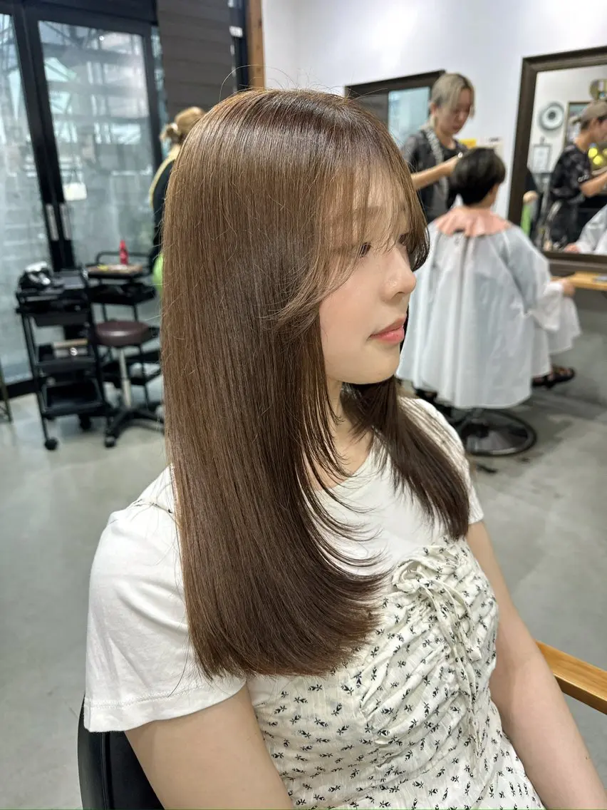 ロング カラー 💖艶・ブリーチ 透明感miyu💖のヘアスタイル
