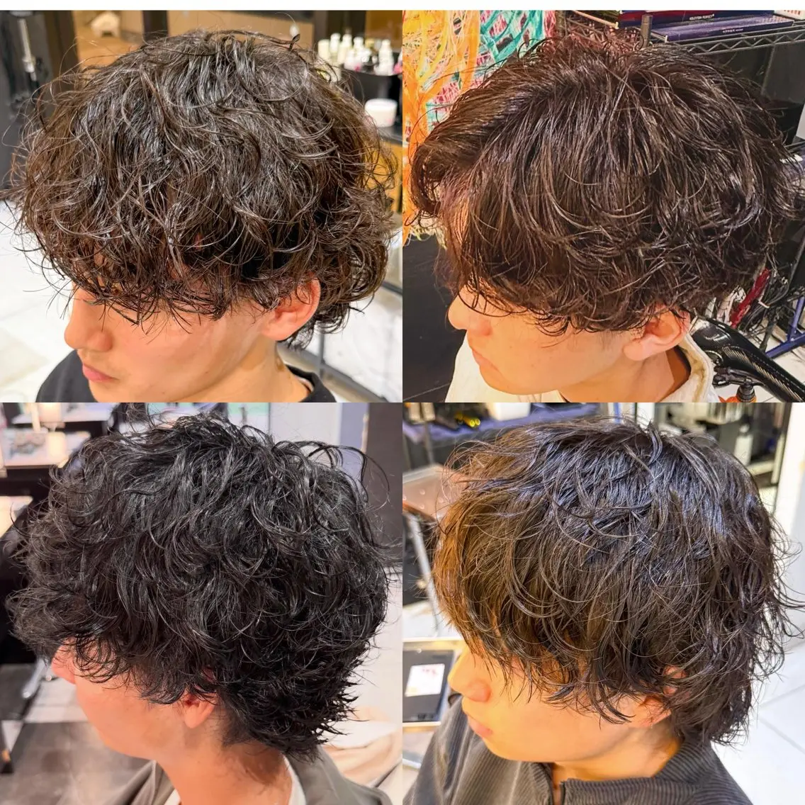 パーマ メンズ カット/パーマ/ メンズ特化/田中海斗のヘアスタイル