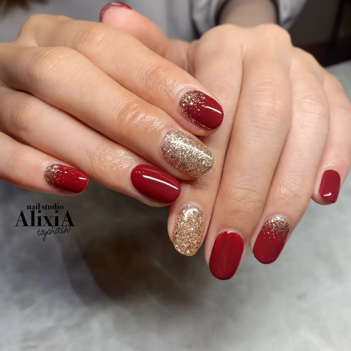ネイル ハンドネイル AlixiA ゆみのネイルデザイン
