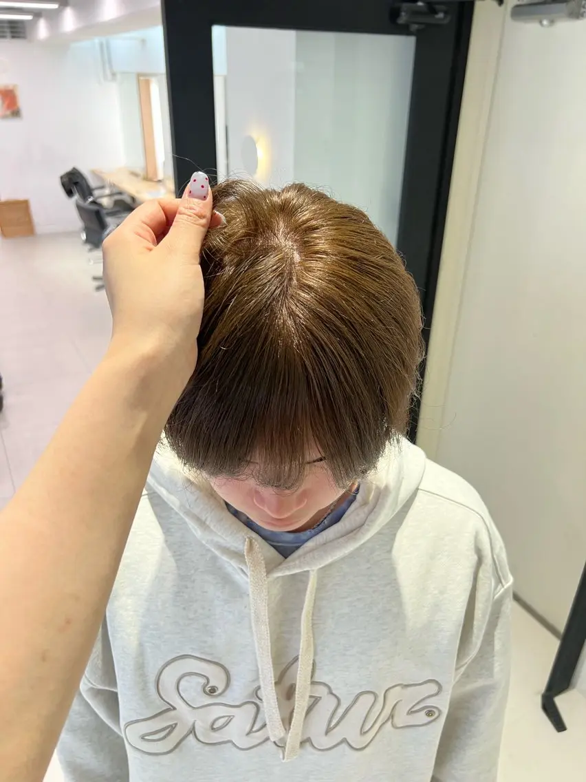 ショート カラー ヘアカラー トリートメント うるぷる髪 🤍 Naanoのヘアスタイル