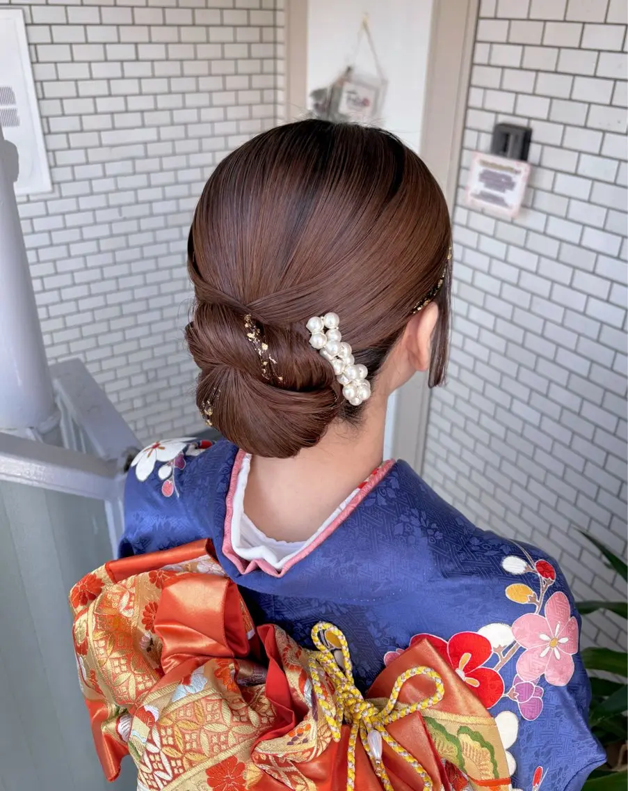 ロング ヘアアレンジ ヘアセット 参列♡デートゆるふわ ヘアメイク🎀みゆうのヘアスタイル