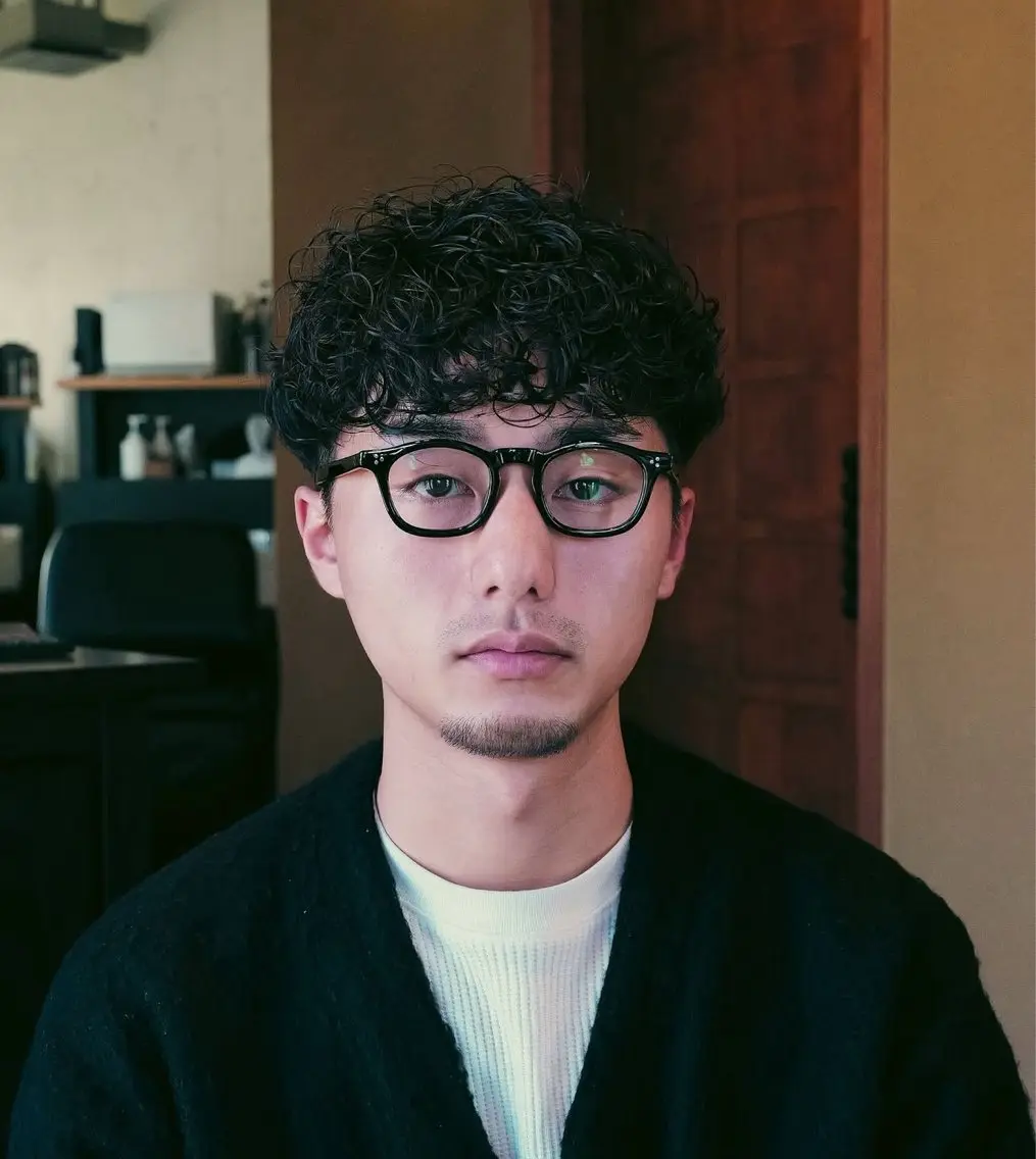 パーマ メンズ カット パーマ メンズカット✂️ パーマ🌀 サトエリのヘアスタイル