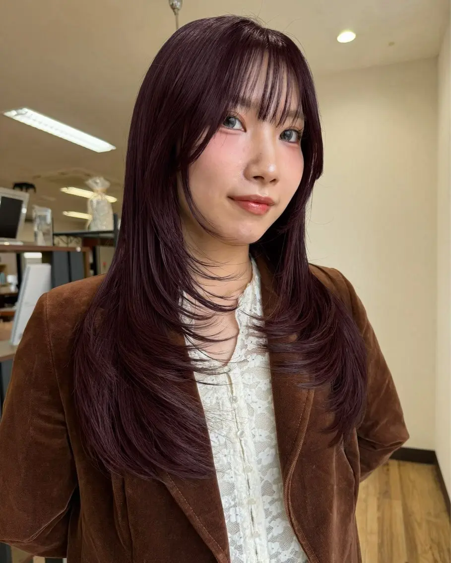 ロング ヘアカラー début 【ももか】のヘアスタイル