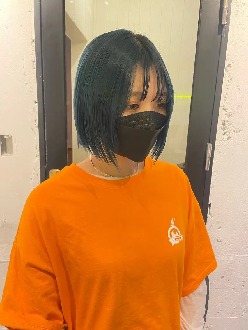ショート カラー ヘアカラー hisano / ハイトーン・透明感のヘアスタイル