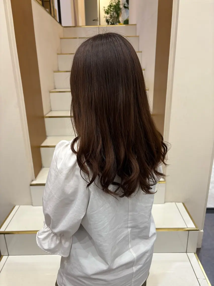 ロング パーマ デジタルパーマ ♡ REISAのヘアスタイル