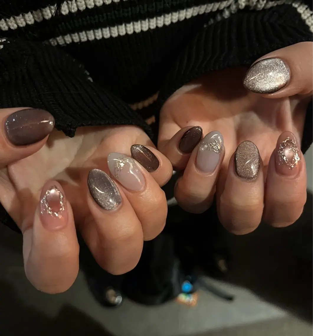 ネイル Maya 🧊🫧‪／渋谷のネイルデザイン