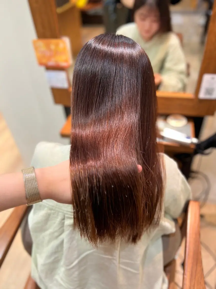 ロング パーマ miku 三ノ輪のヘアスタイル