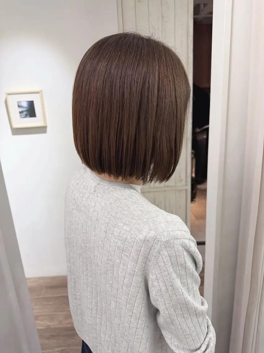 ミディアム カラー カット ヘアカラー トリートメント ハイライト⭐️上野 高広のヘアスタイル