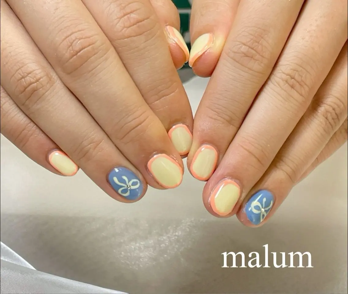 ネイル ハンドネイル malum nailのネイルデザイン