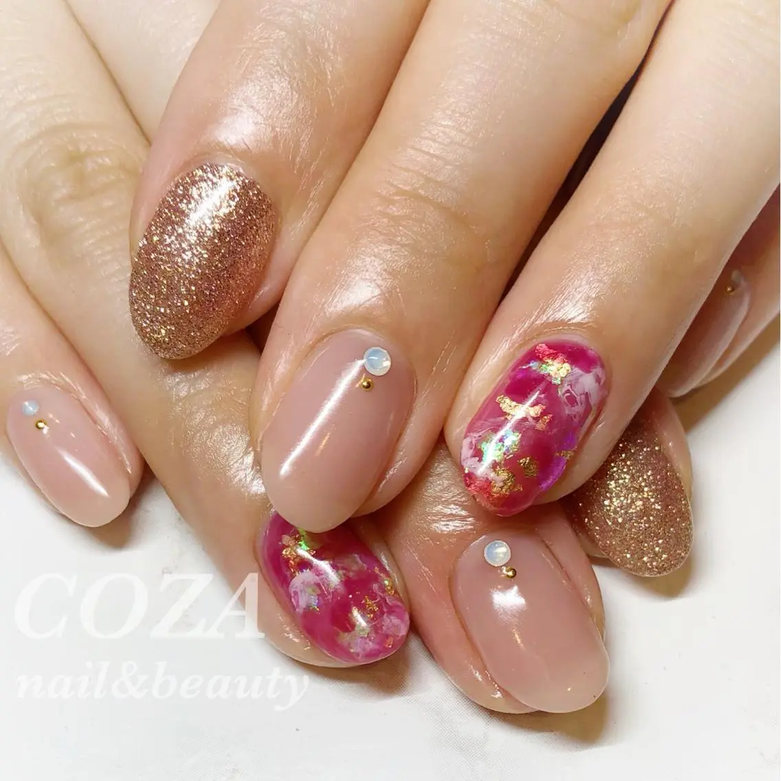 ネイル ハンドネイル ハンドケア COZA beautyのネイルデザイン