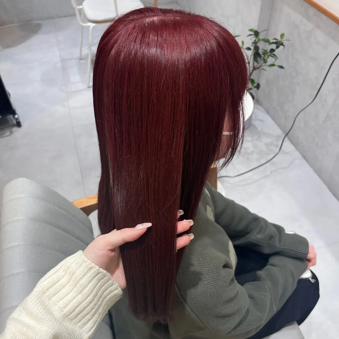 🩵ブリーチなしダブルカラー + systemトリートメント🩵の写真