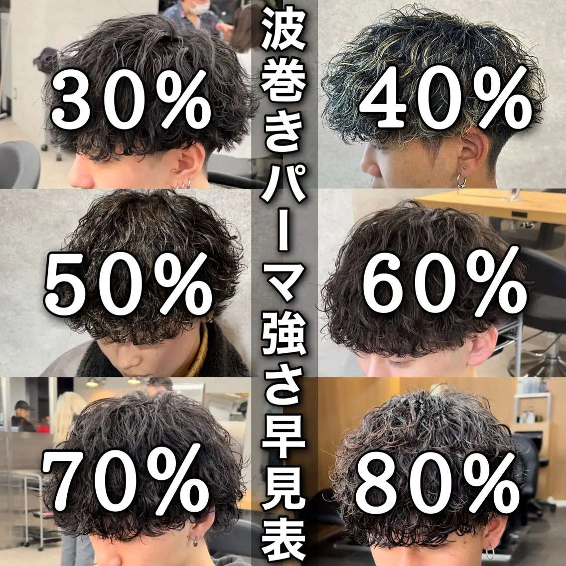 パーマ メンズ カット パーマ ヘッドスパ ヘアセット 🔥メンズカット＋ パーマの達人🔥のヘアスタイル
