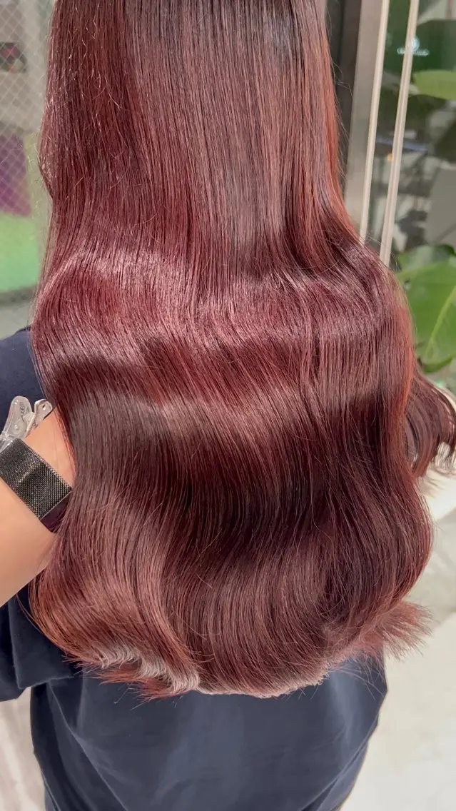 ロング カラー ヘアアレンジ ヘアカラー トリートメント ブリーチなしの達人 🌈KAITOのヘアスタイル