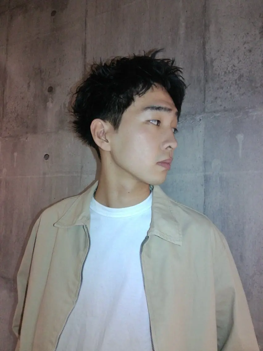 メンズ カット 窪田 力也のヘアスタイル