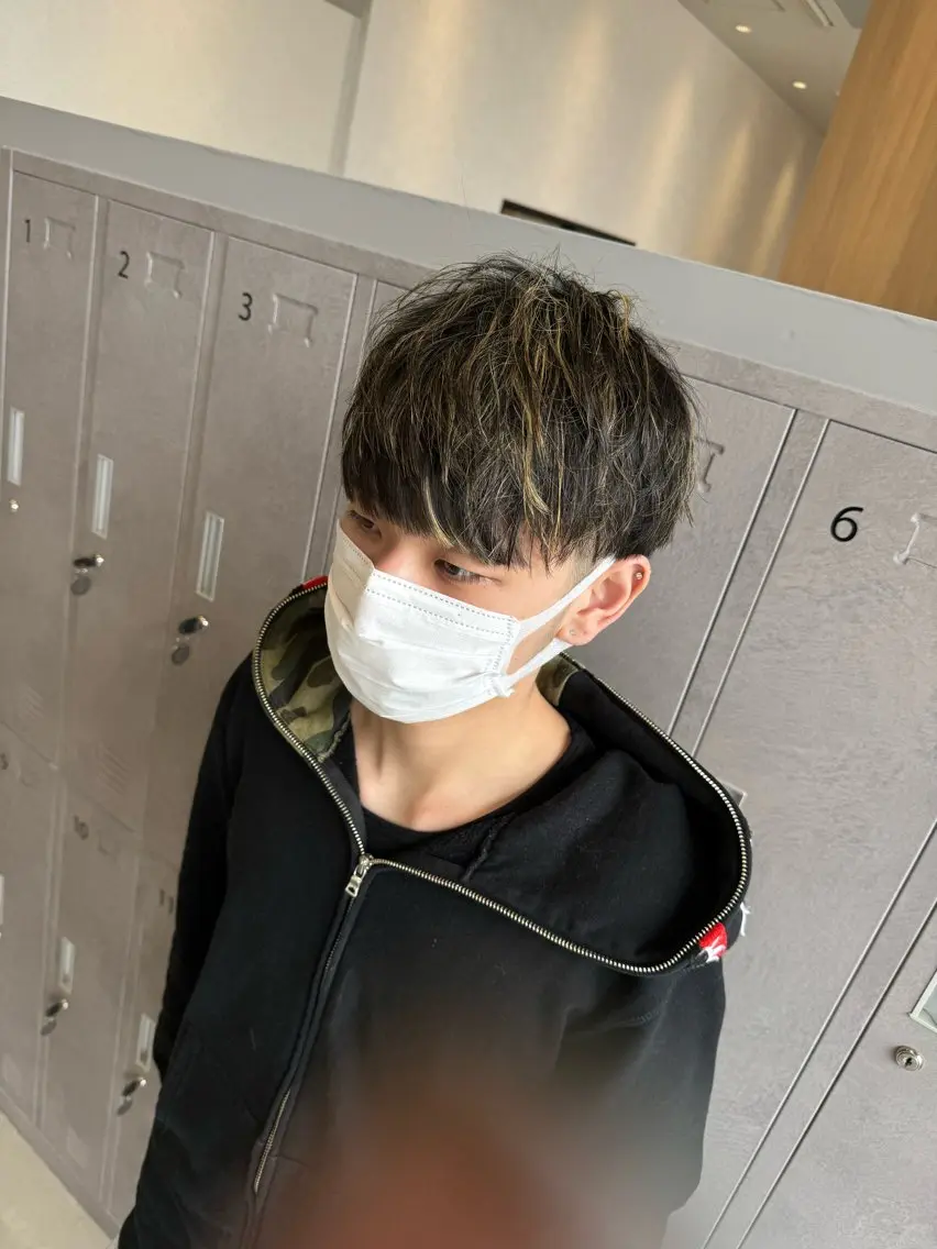 メンズ カット 保坂 瞭のヘアスタイル