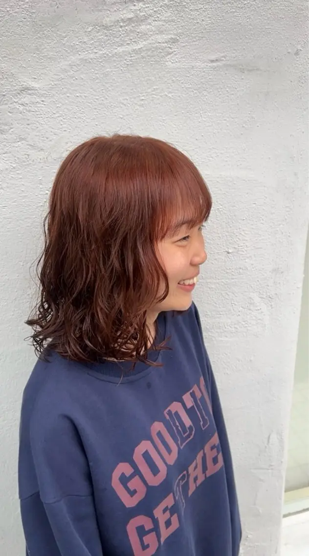 カラー 小野 眞白のヘアスタイル