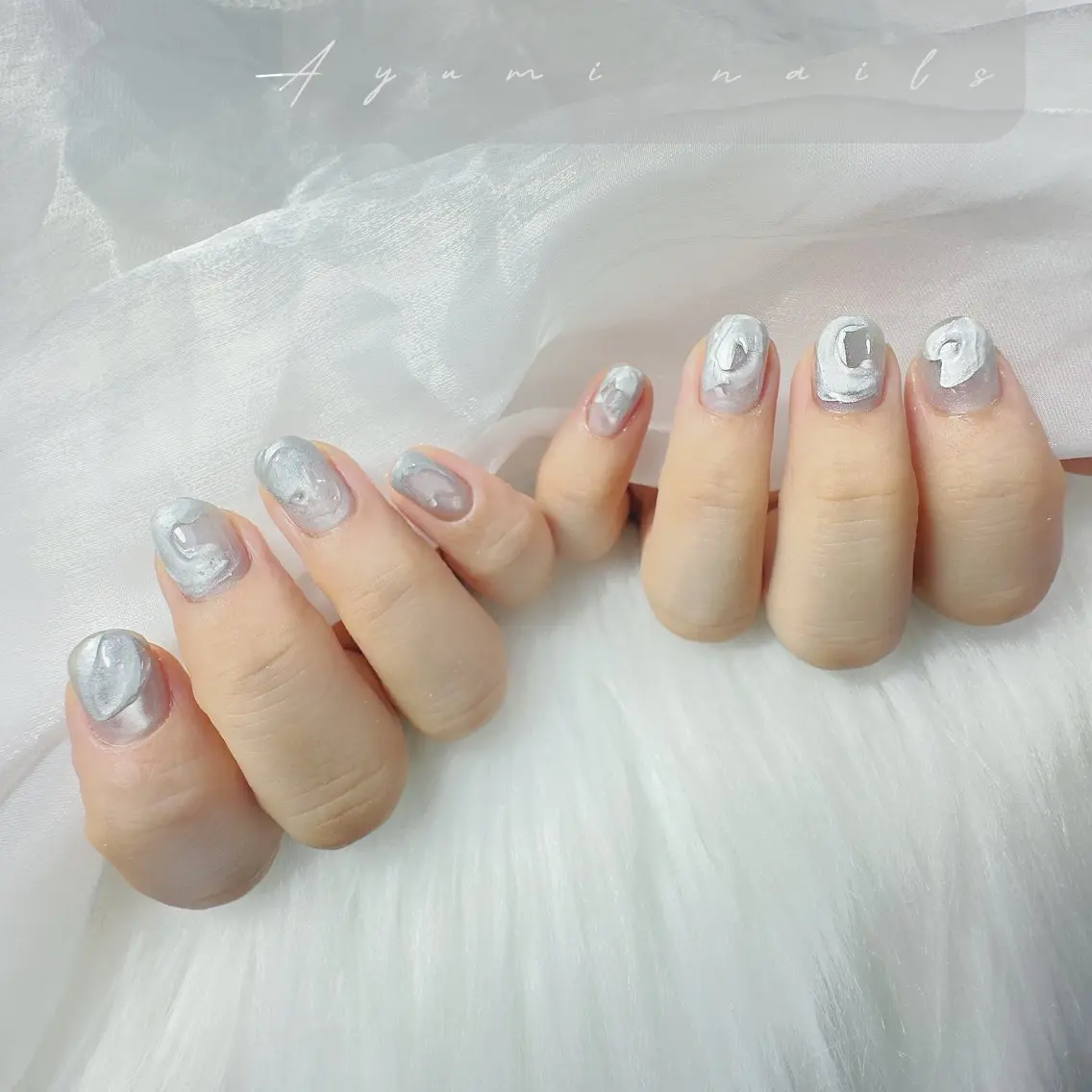 ネイル ニュアンスネイル YUMI ニュアンスnailsのネイルデザイン