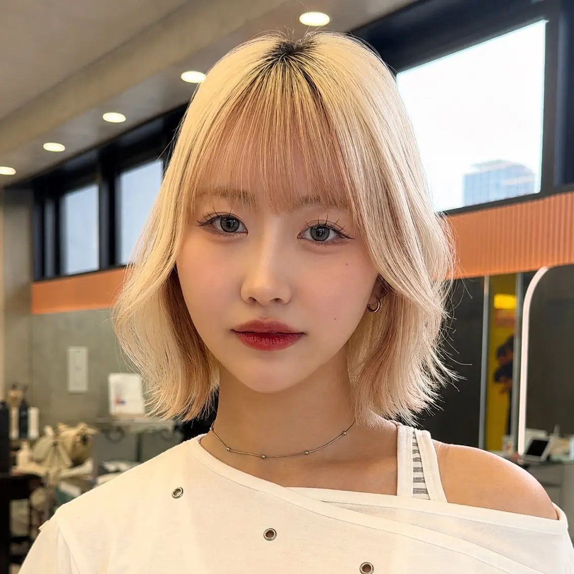 ミディアム カラー ヘアカラー トリートメント 🩷小川大輔🩷 ボブ/インナーカラーのヘアスタイル