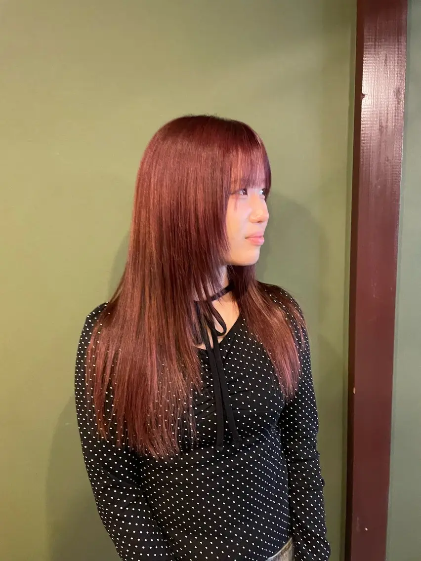 ロング カラー カット ヘアカラー トリートメント PATH-hair. storeのヘアスタイル
