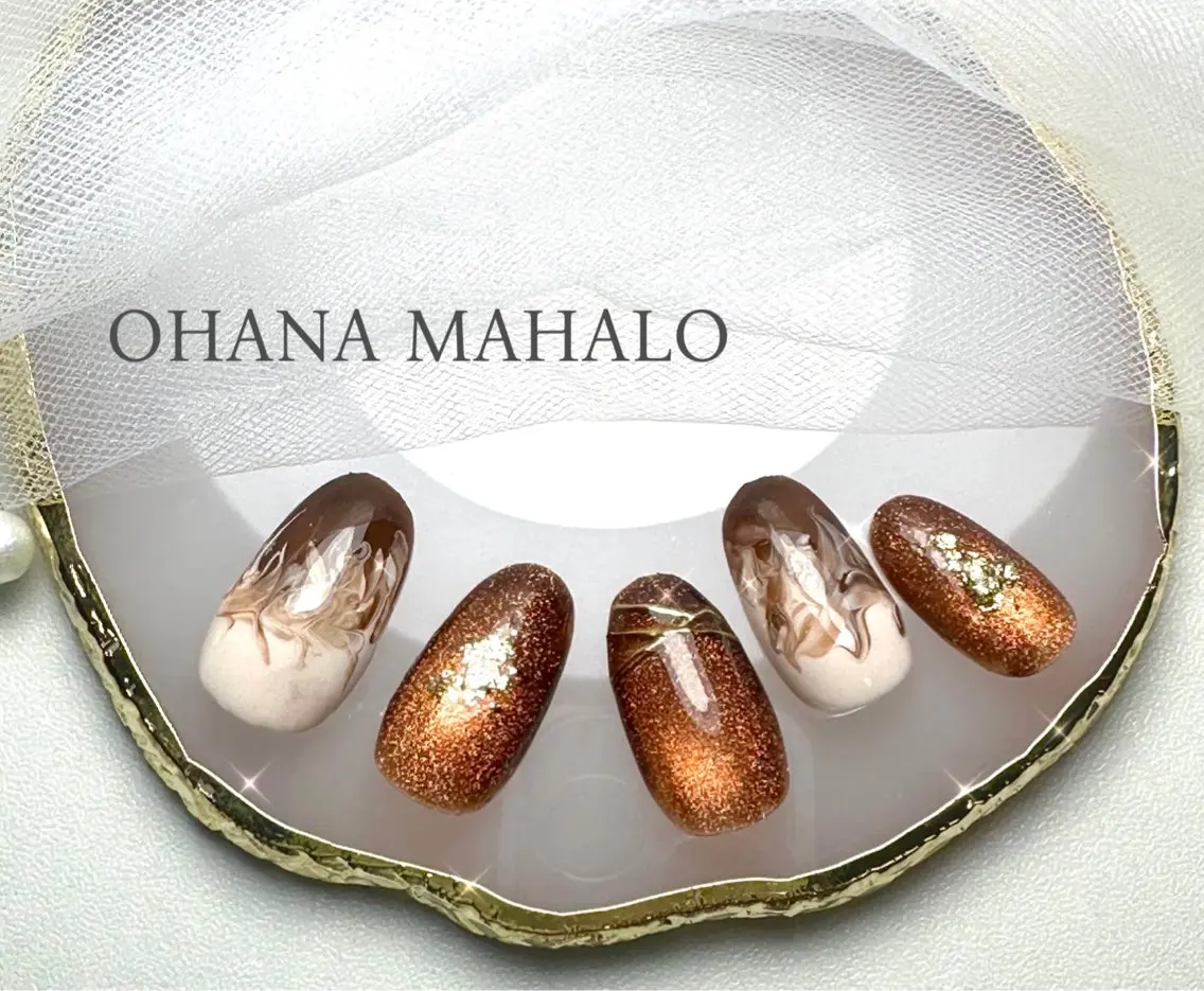 ネイル バレンタイン OHANA MAHALOのネイルデザイン