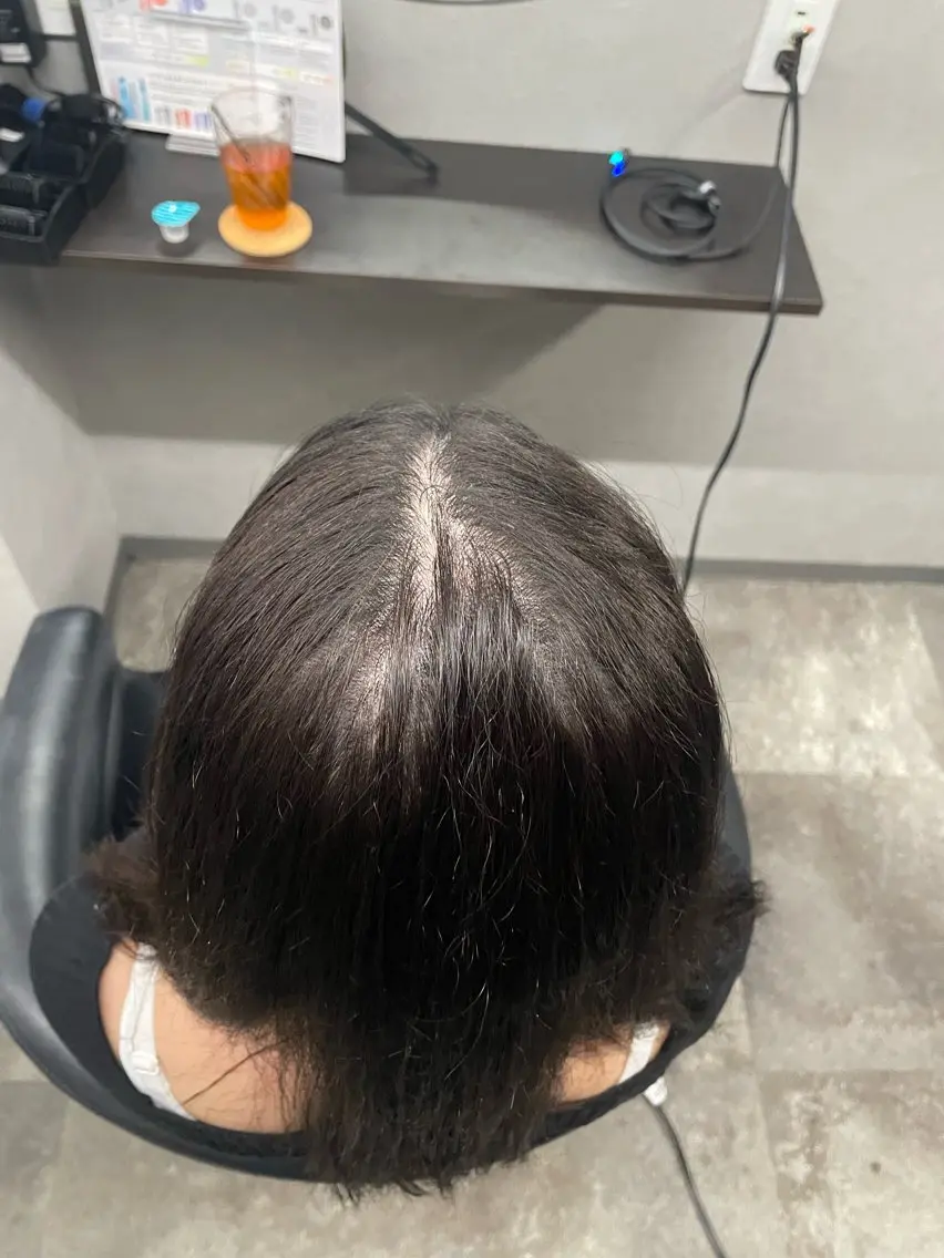 セミロング パーマ カット 縮毛矯正 🌻ミラクル美容師 🌻✨クッポ✨のヘアスタイル