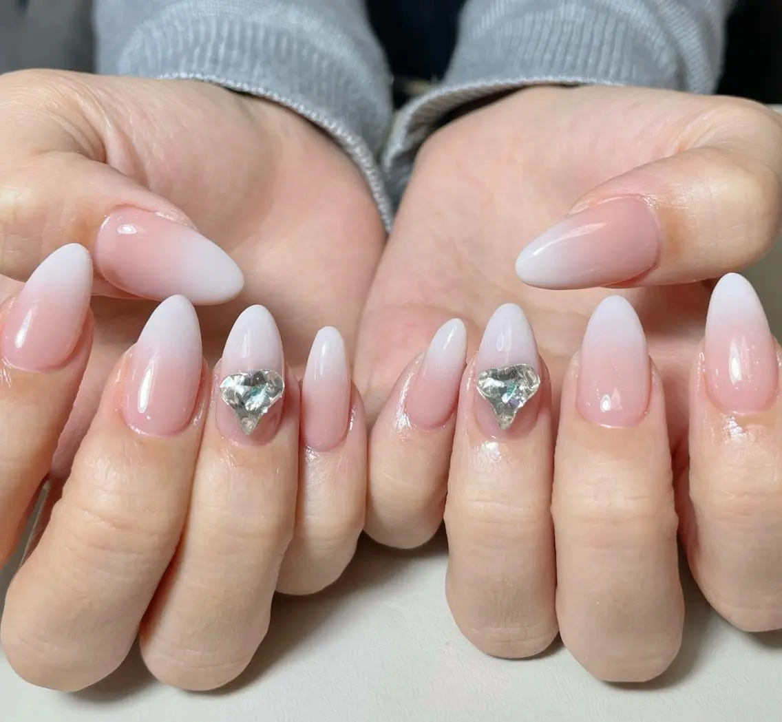 ネイル ハンドネイル By moonネイル 🌷ワンホン/韓国風のネイルデザイン