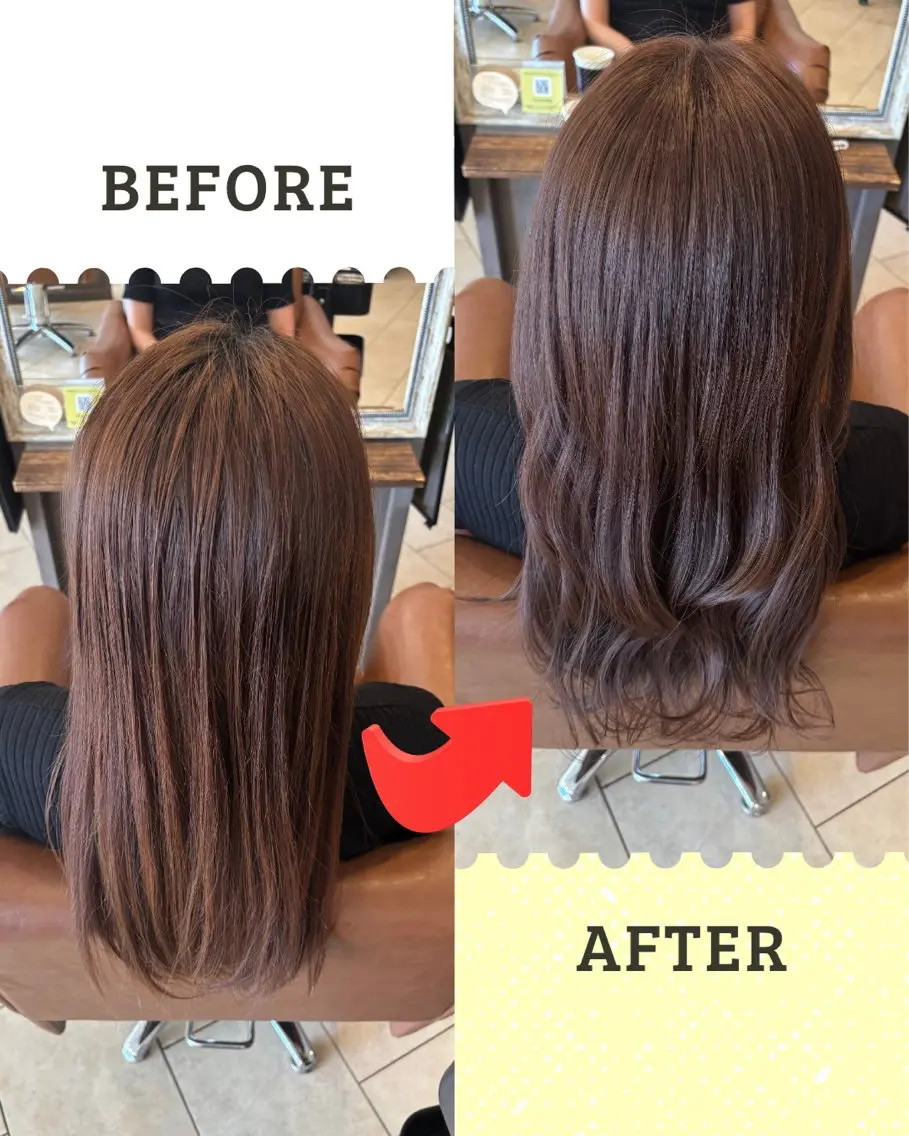 カラー ブラウンカラー ヘアカラー Cuthie あやののヘアスタイル