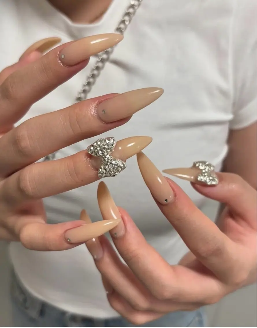 ネイル フレンチネイル グラデーション 韓国ネイル マグネットネイル シンプルネイル CoMo Nailのネイルデザイン