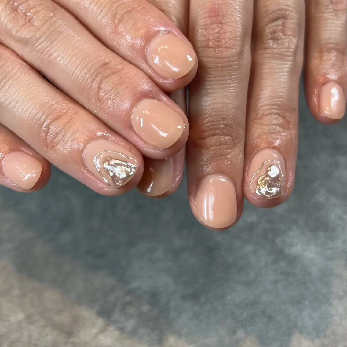 ネイル シンプルネイル salon akua nail＆リラクのマツエク・マツパデザイン