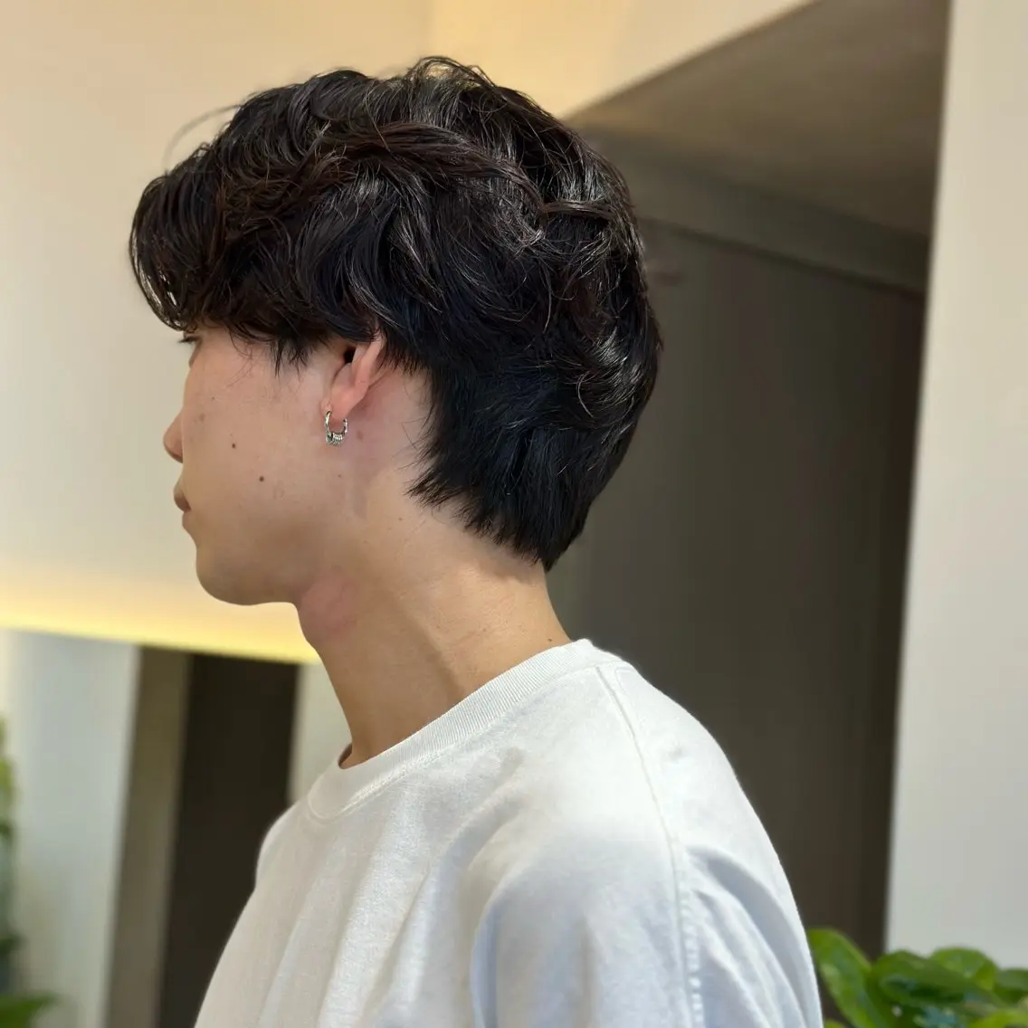 ショート パーマ メンズ アップバング ダウンパーマ メンズパーマ メンズツイストパーマ 刈り上げ カット パーマ ヘッドスパ 朝楽メンズパーマ 🥇メンズカット吉田のヘアスタイル