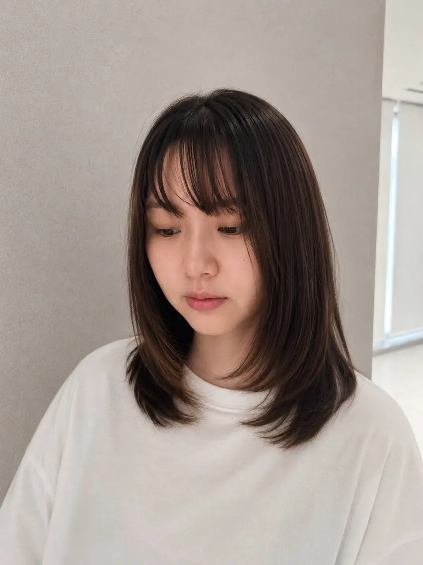 ミディアム カット モデル様大募集 /yuukaのヘアスタイル