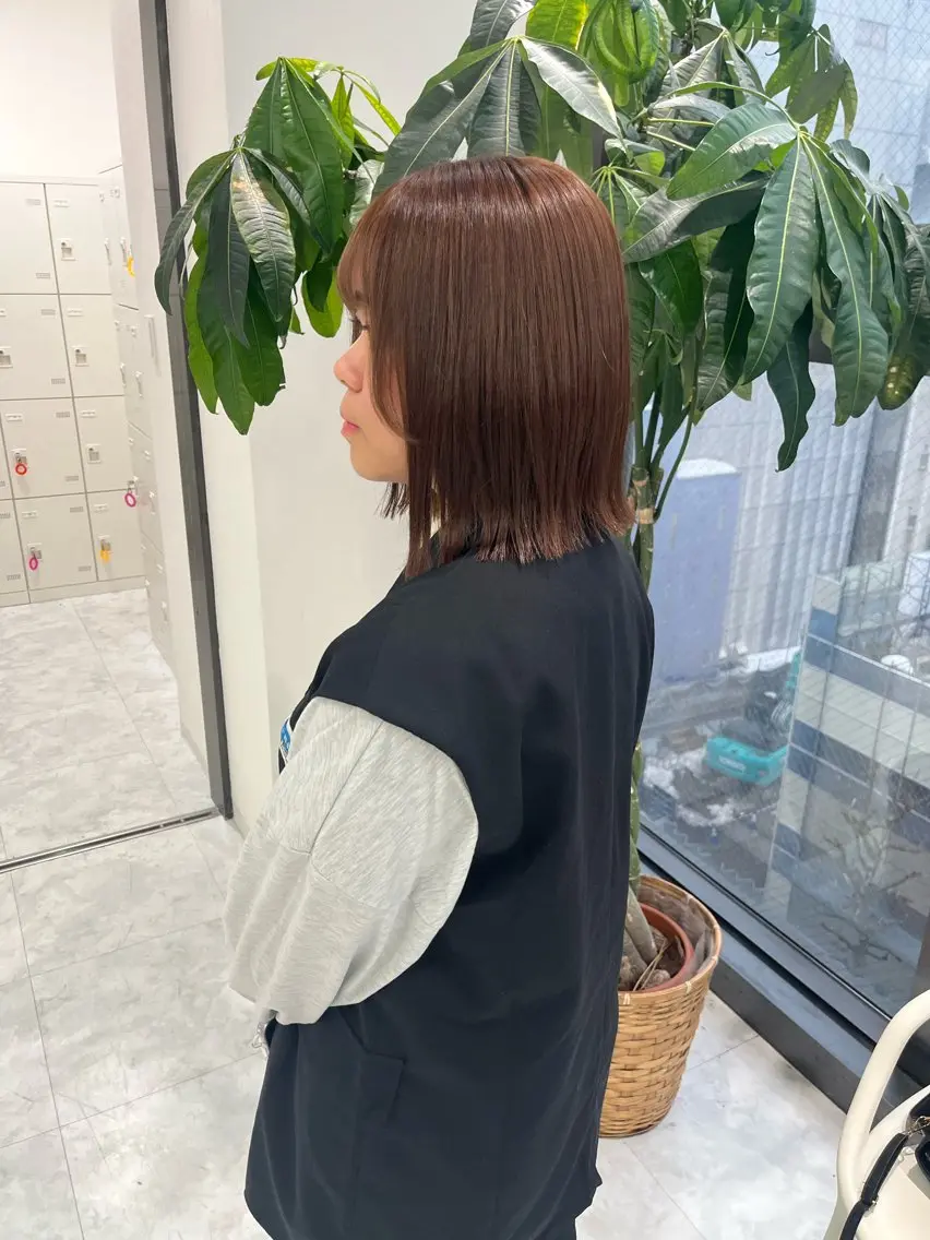 ミディアム カラー トレンドレイヤー No.1/KOHEIのヘアスタイル