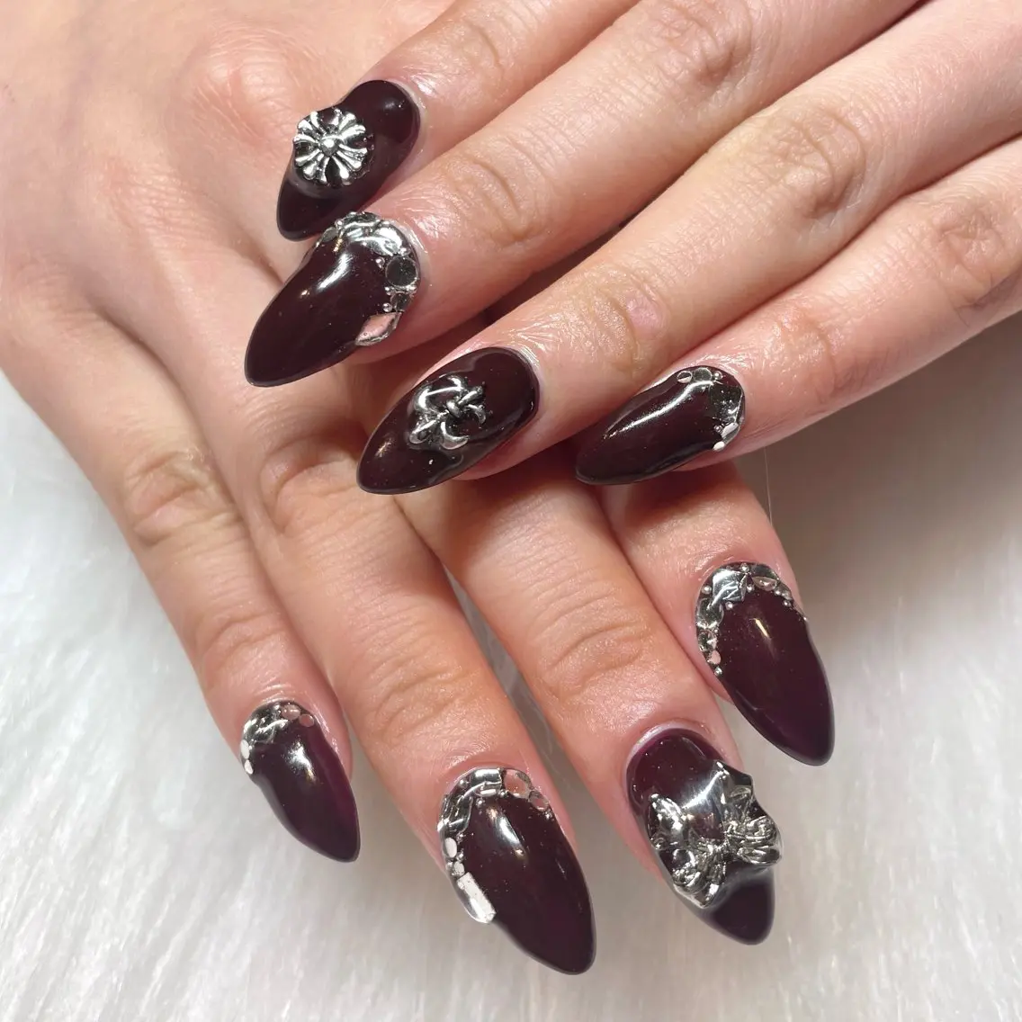ネイル ハンドネイル Nail ヌシん家 AKANEのネイルデザイン