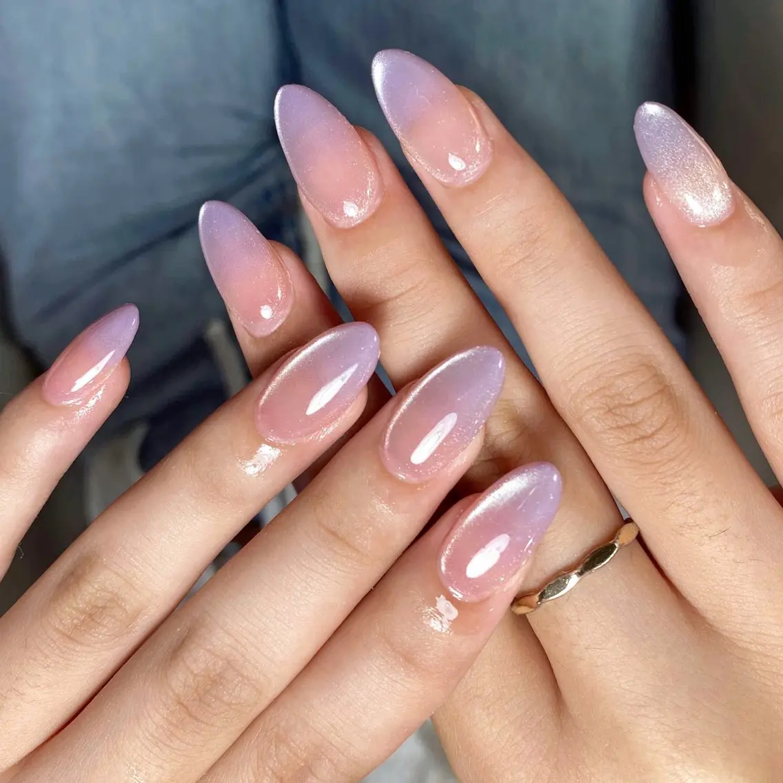 ネイル 韓国ネイル ワンホンネイル Kawaii _Nailのネイルデザイン