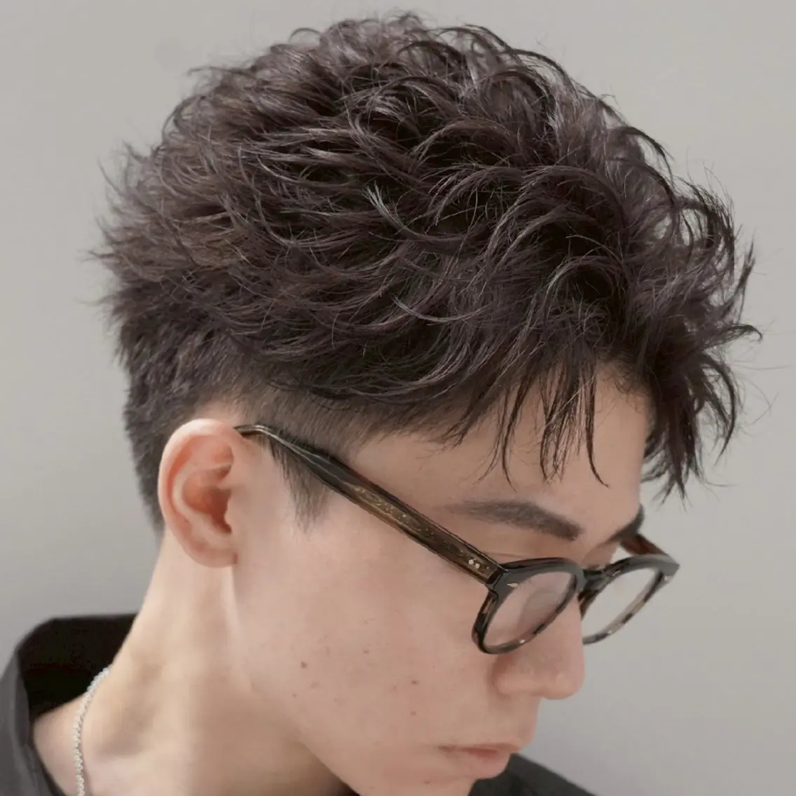 パーマ メンズ フェザーパーマ メンズパーマ カット パーマ 名古屋のパーマ職人 /fifth/正岡のヘアスタイル