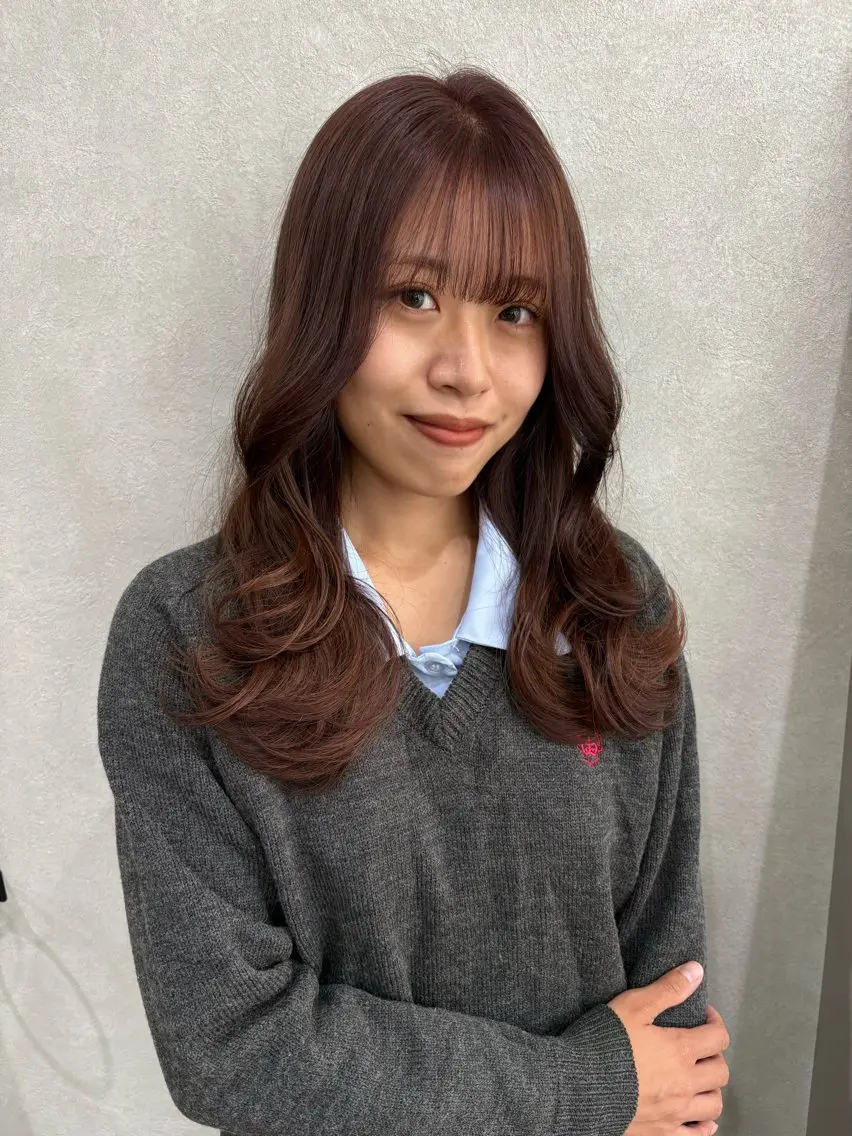 セミロング 🍒あやか/ 赤み消し特化🍒のヘアスタイル