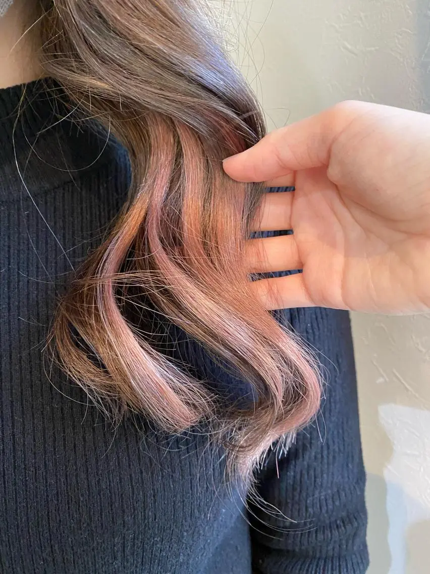🎀インナーカラー(ブリーチなし)🎀の写真