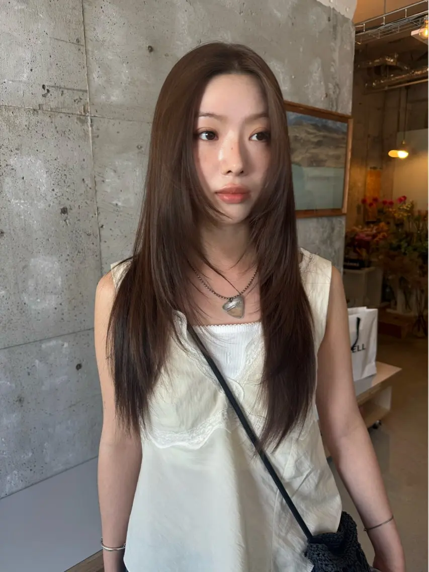 ロング カラー カット ヘアカラー トリートメント misa___boo MISAのヘアスタイル