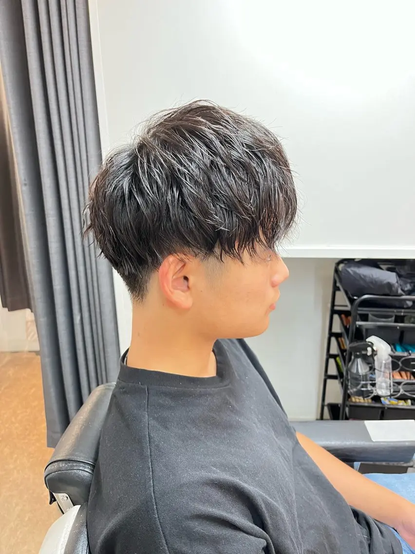 メンズカット+シャンプーの写真