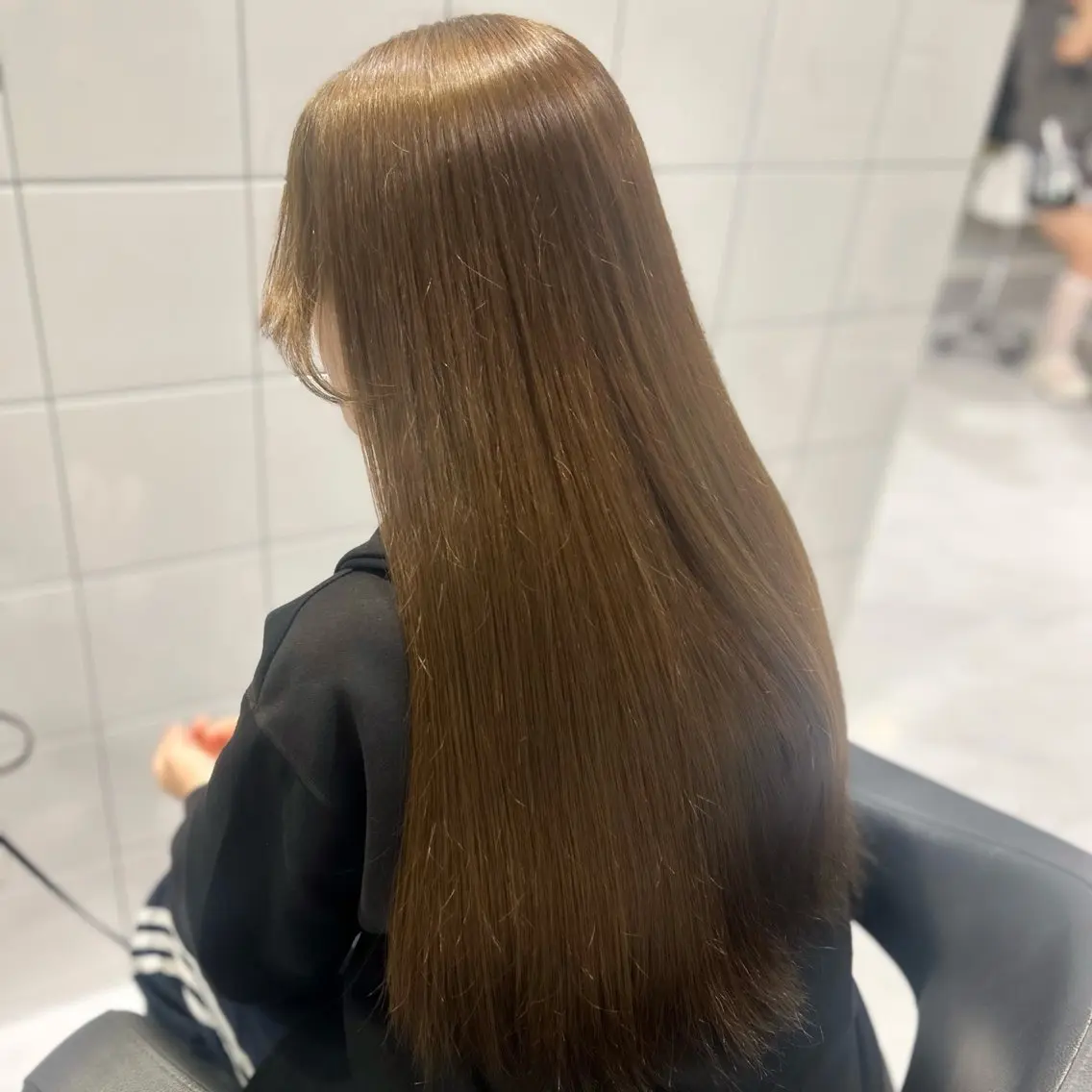 ロング カラー ヘアカラー 表参道/透明感カラー /暗髪/ジュキヤのヘアスタイル