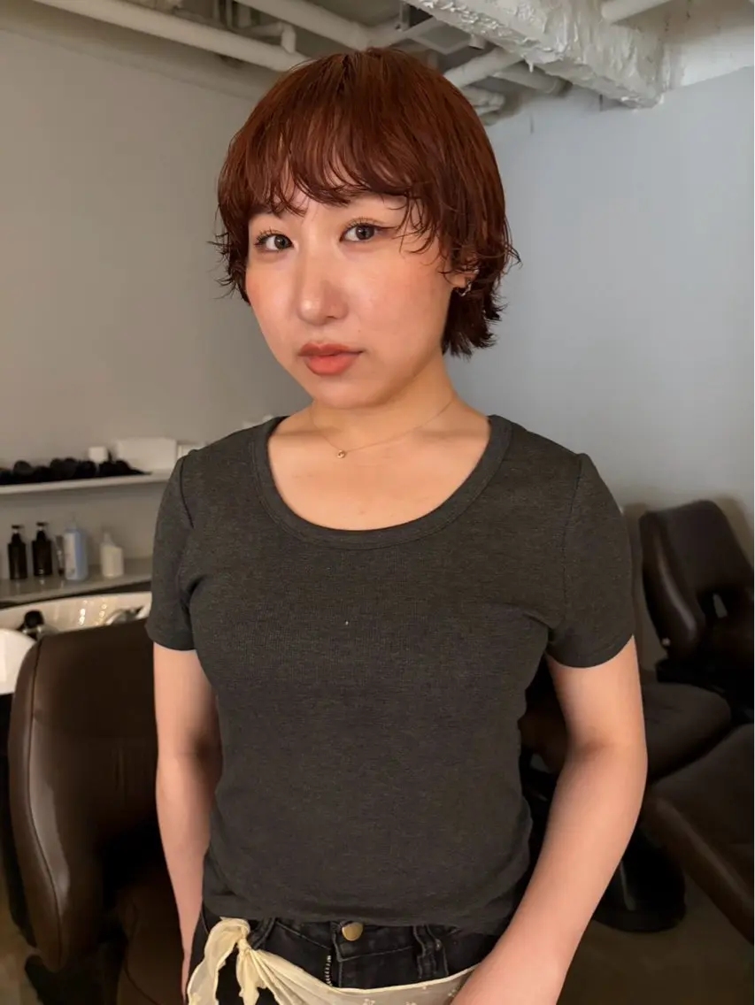 ショート メンズ メンズパーマ 関根 あきほのヘアスタイル
