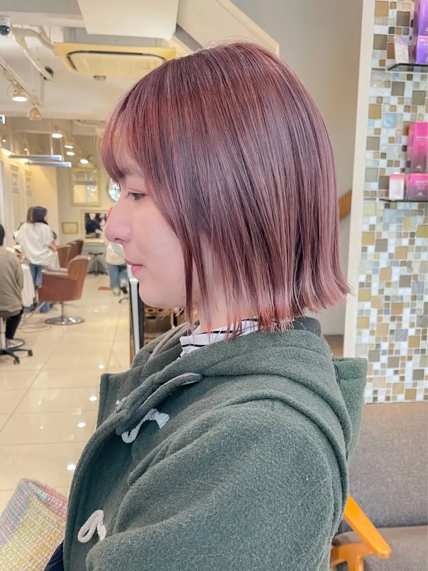 カラー 鈴木 珠奈のヘアスタイル