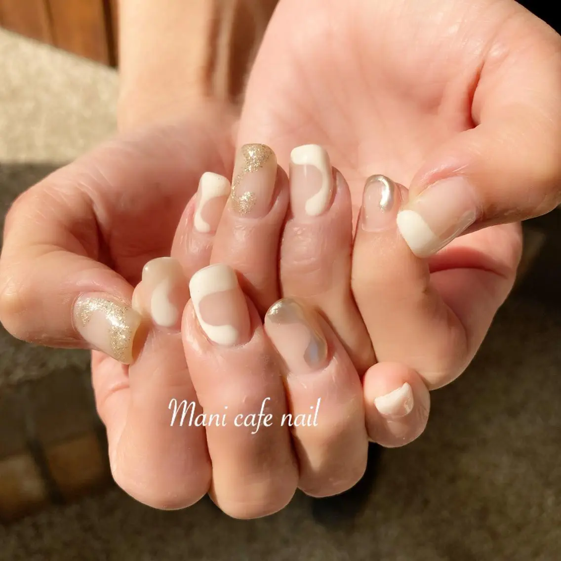 ネイル ハンドネイル Mani cafe nailのネイルデザイン