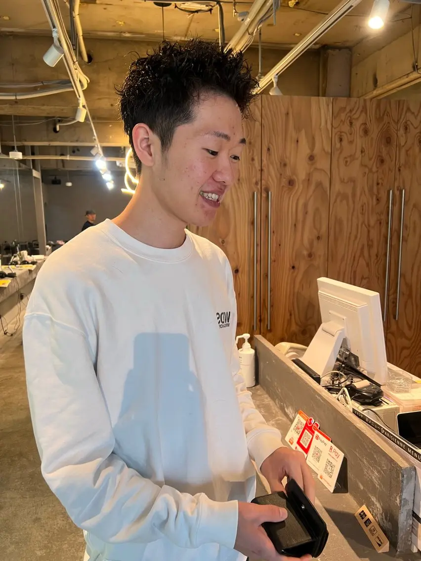 メンズ 不藤 代史伽のヘアスタイル