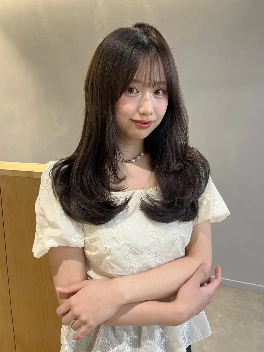 【🫐カワイイ+透明感🫐】カラー➕トリートメント➕プチヘッドスパ🫧の写真