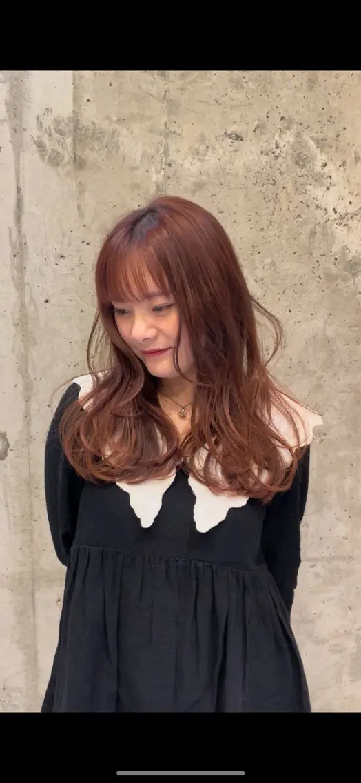 ロング 山崎 京のヘアスタイル