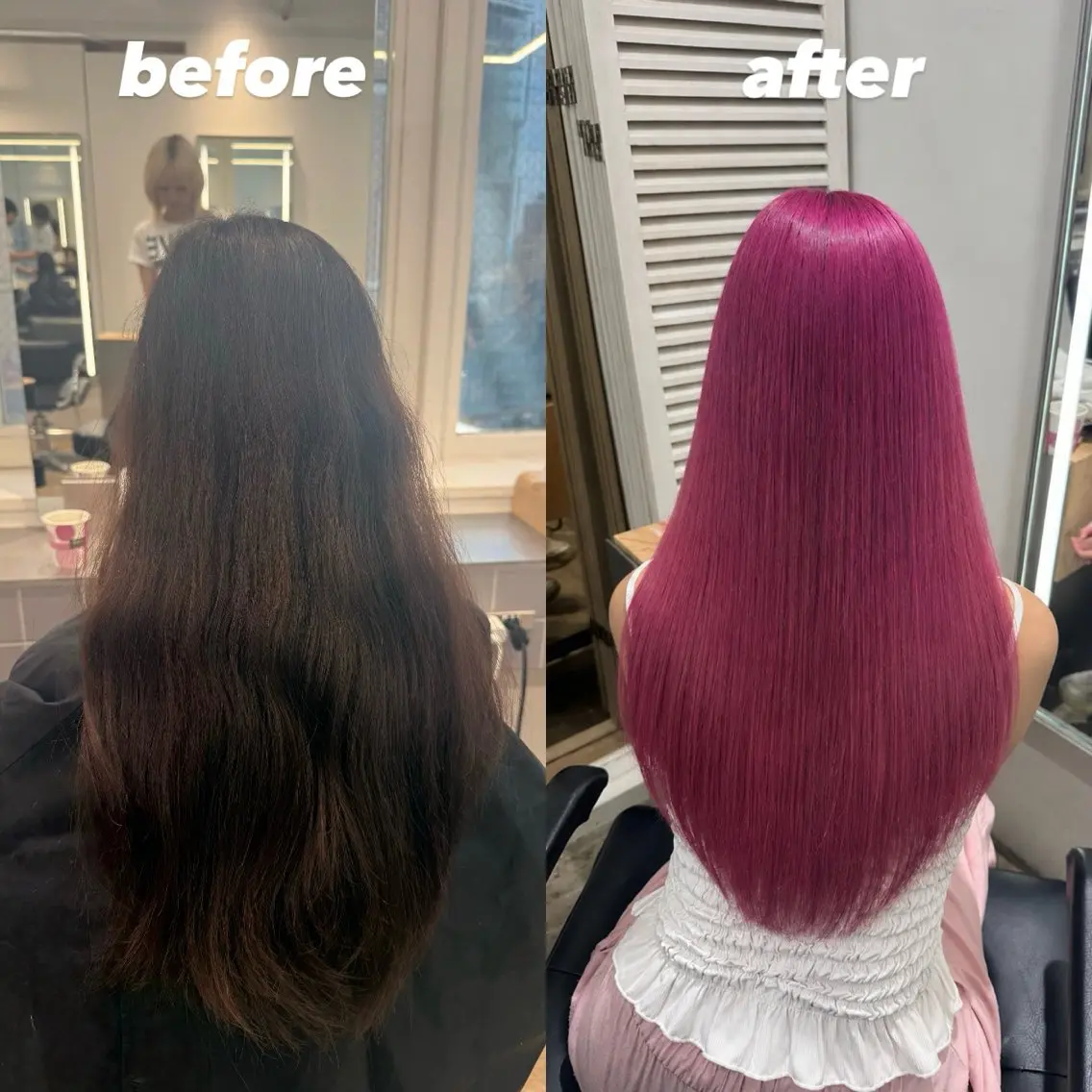 セミロング カット ヘアカラー AMI/ブリーチ/ プルエクステ💎のヘアスタイル