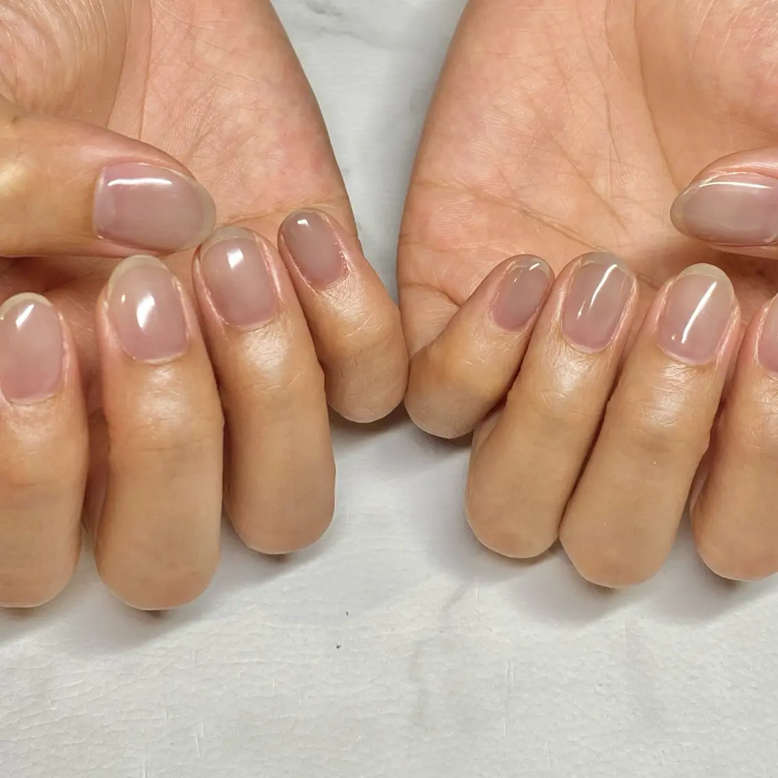 ネイル ワンカラーネイル シンプルネイル ハンドネイル Loca.nails Kasumiのネイルデザイン