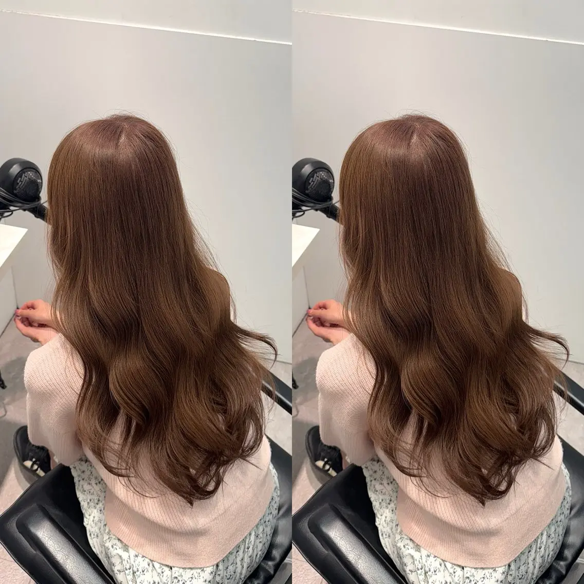 ロング ヘアカラー トリートメント 🌟透明感カラー 🌟松岡勇輝のヘアスタイル