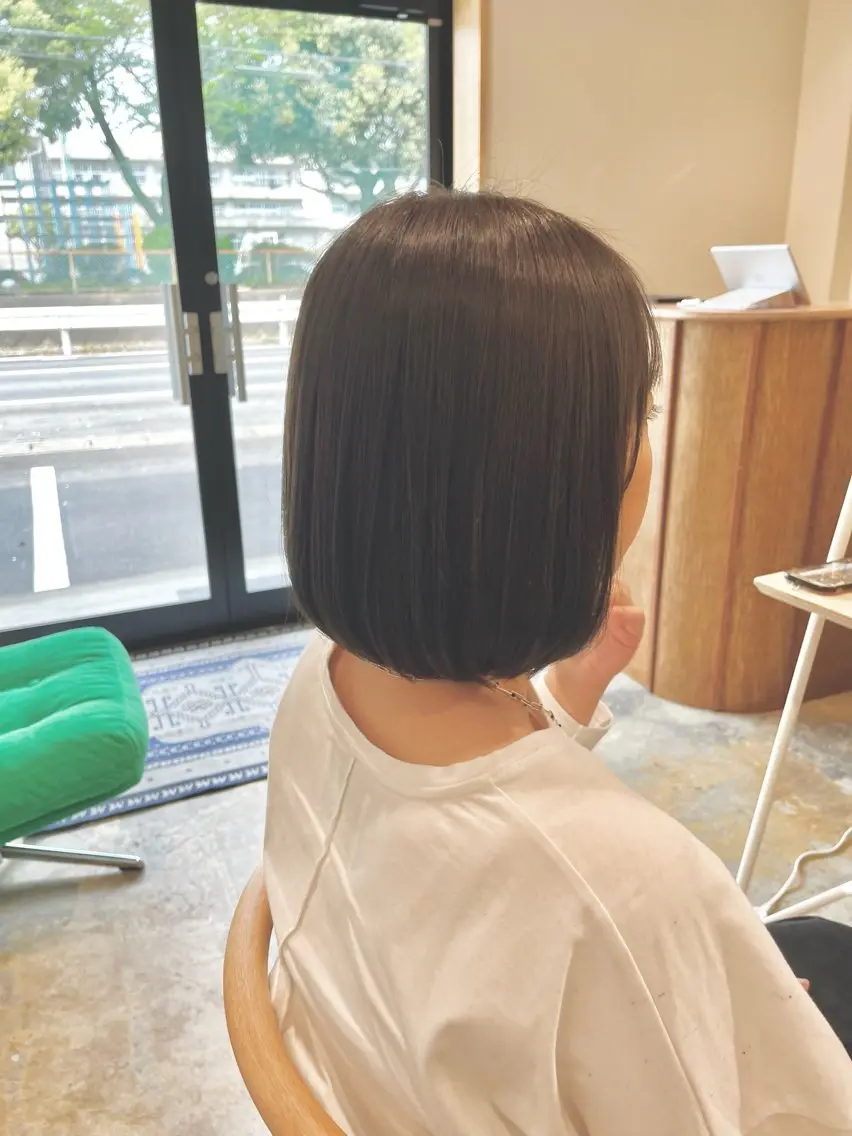 ショート カラー Time is mummyのヘアスタイル